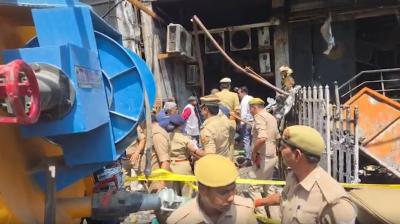 लखनऊ अग्निकांड को लेकर नेताओं ने दोषियों पर सख्त कार्रवाई का दिया भरोसा